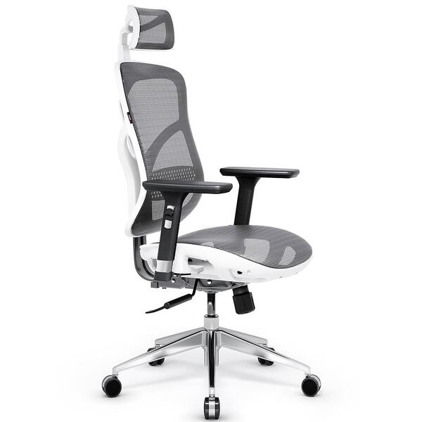  Diablo Chairs Fotel Biurowy Diablo V-basic Biały/szary 