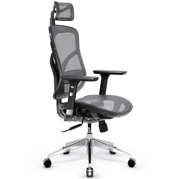  Diablo Chairs Fotel Biurowy Diablo V-basic Czarny/szary 