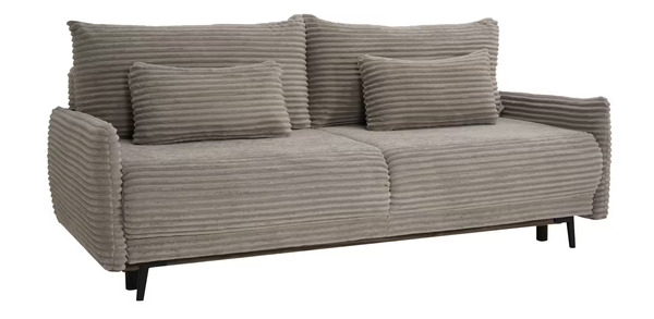  Euromebel Styl Sofa Z Funkcją Spania Andrea Beżowy 