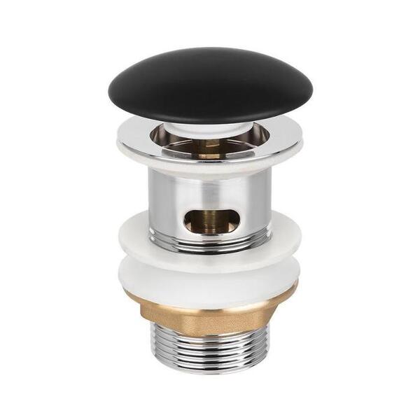  Invena Korek Click-clack Sc-b1-czp Czarny Mat Bez Przelewu 