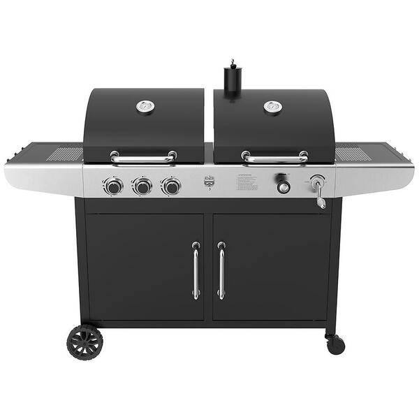  Koopman International B.v. Mercado Smoke&sizzle Combo Gril 2in1 9 Kw 