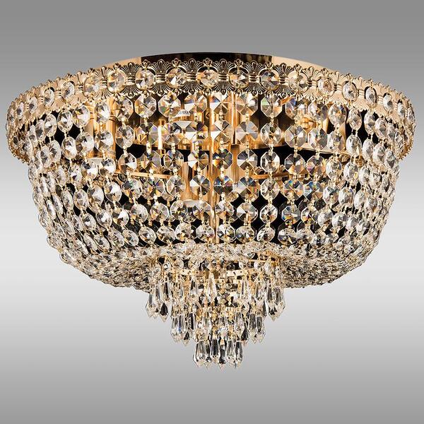  Merkury Market Lampa P-e 1498/6 Fg Gold Pl6 