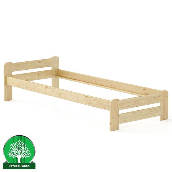  Merkury Market Łóżko Sosna Lk099–90x200 Kol Surowy 