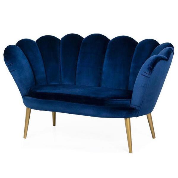  Merkury Market Sofa Tristan Bluvel 86/złote 