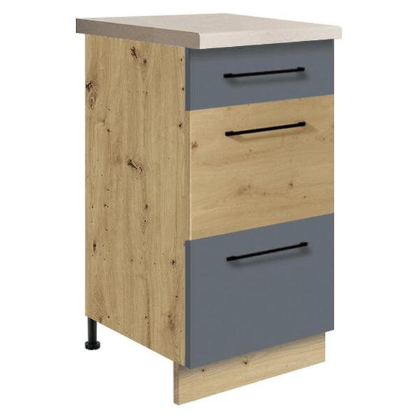  Merkury Market Szafka Kuchenna Infinity 8d Grey 