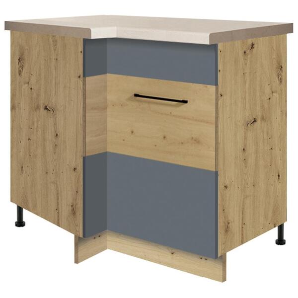  Merkury Market Szafka Kuchenna Infinity 14d P Grey 