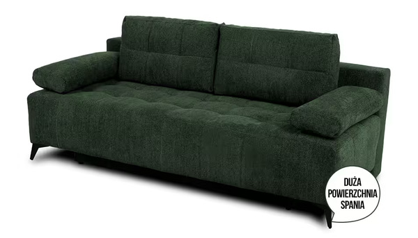  Polak Meble Sofa Rozkładana Imperia Zielony 