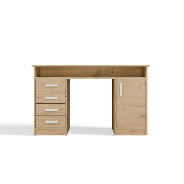  Top E Shop Biurko Adela 125 Cm 4s Dąb Artisan 