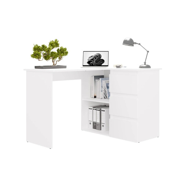  Top E Shop Biurko Nice Prawe Biały 
