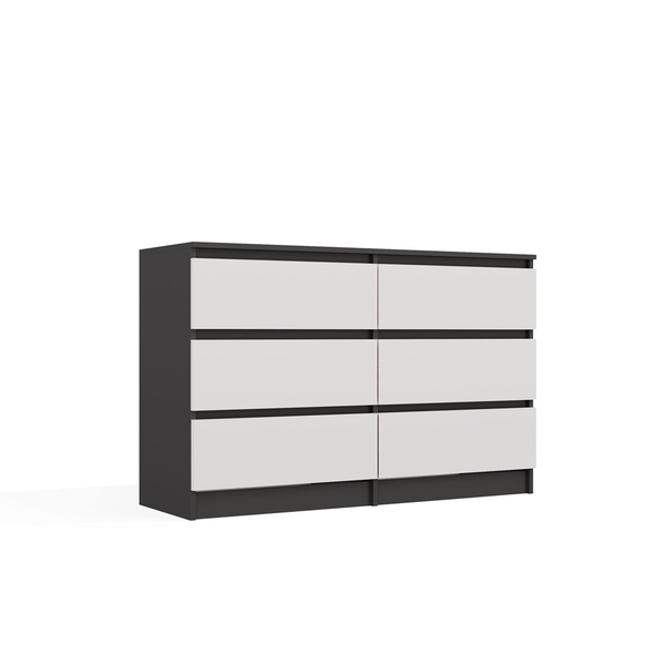  Top E Shop Komoda Umo P6 120 Antracyt/biały 