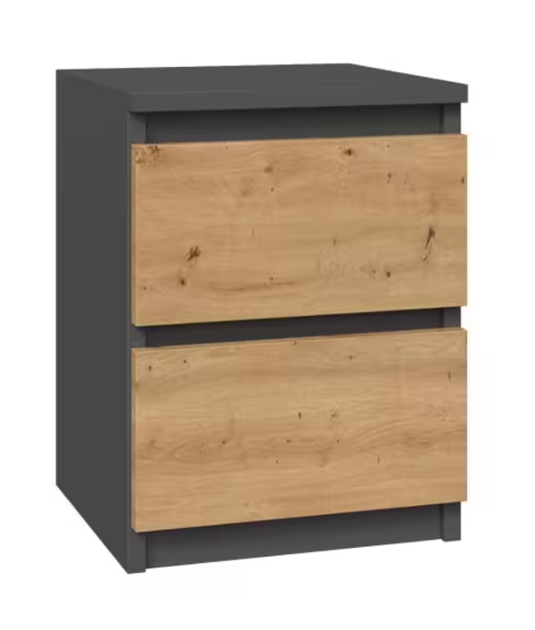  Top E Shop Komoda Umo P2 Antracyt/dąb Artisan 
