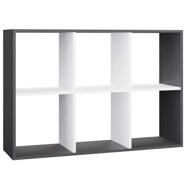  Top E Shop Regał Carl 2 Antracyt/biały 