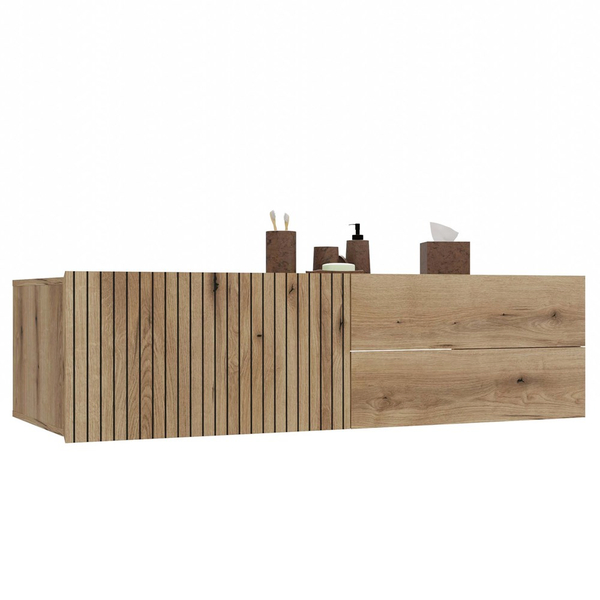  Top E Shop Szafka Pod Umywalkę Trigo 140 1d2s Dąb Evoke 