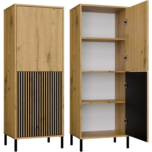  Top E Shop Witryna Amaro 2dk Slim Dąb Artisan 