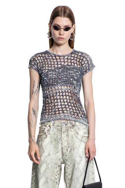  Kambon Tweedy Crochet Top 