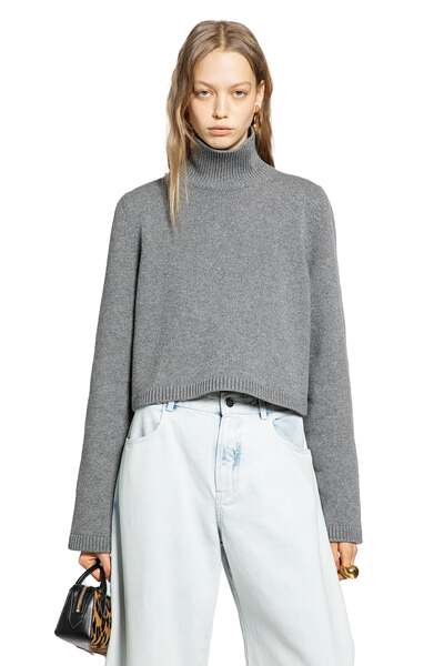  Cashmere Knit Cropped Jumper 