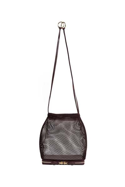  Le Pochon Bag In Fishnet 