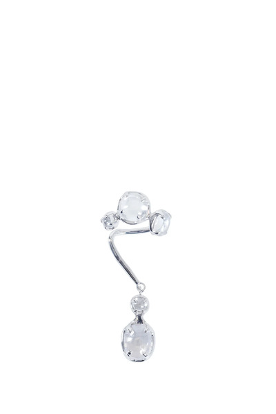  Clear Drip Ear Cuff (left) 