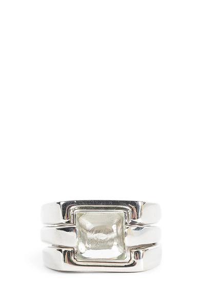  Puzzle Ring Green Amethyst 