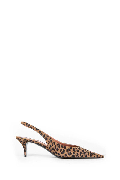  Anok Leopard Print Slingback Pumps 