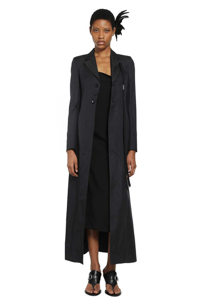  Abke X-long Open Front Fitted Coat 