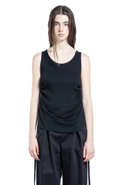  Mara Wrinkled Cropped Tank Top 