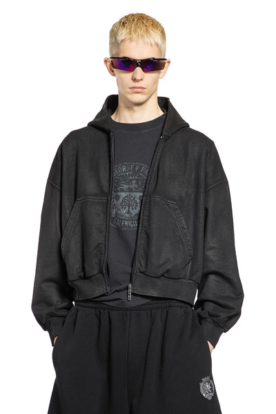  Cropped Zip-up Hoodie 