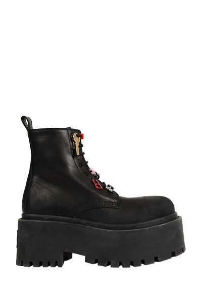  Strike Platform Booties With Charms 