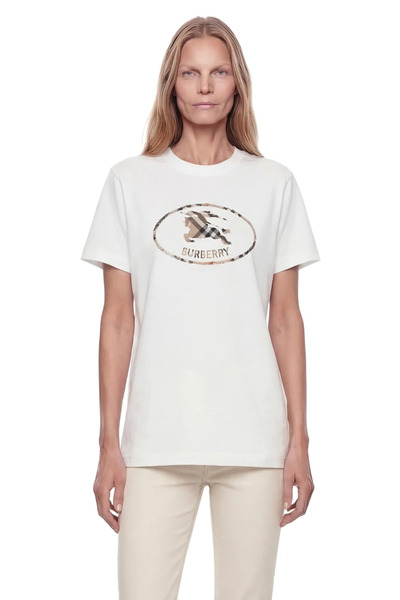  Check Knight Stamp T-shirt 