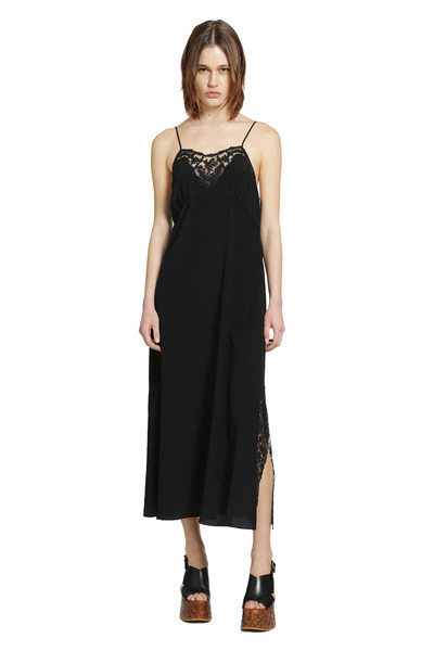  Long Lingerie Dress 