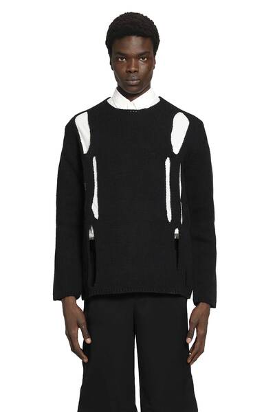  Cut-out Knitted Sweater 