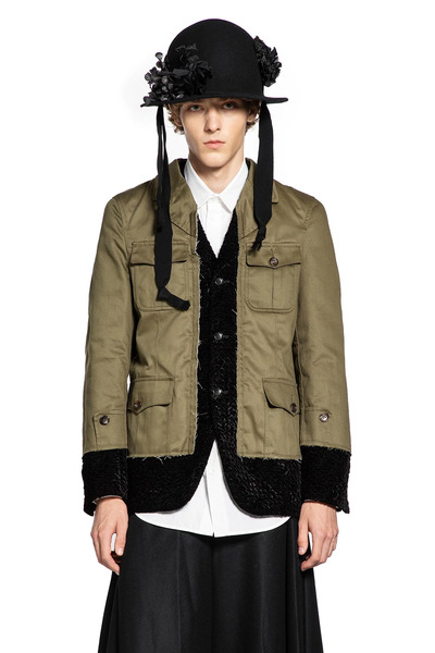  Spliced Military Blazer 