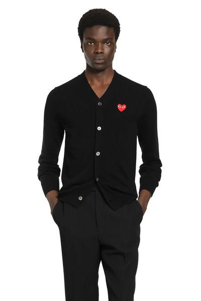  Heart Wool Cardigan 