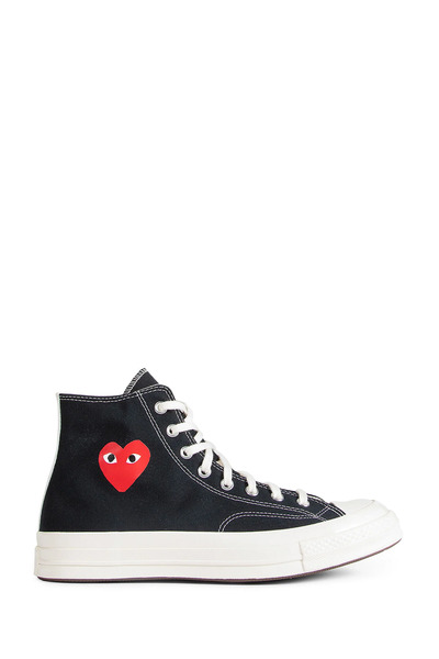  Small Red Heart Hi Top Sneakers 