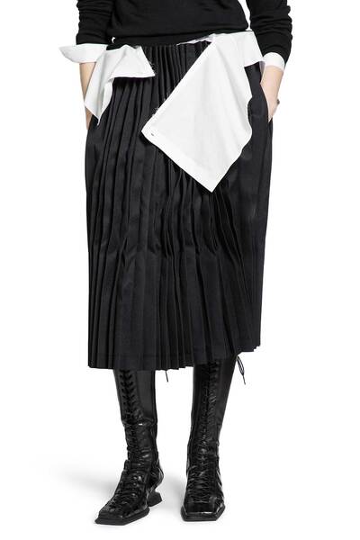  Ruffled Midi Skirt 