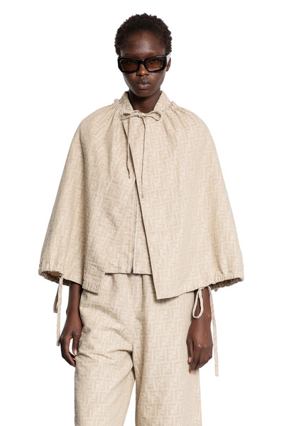  Ff Chambray Denim Cape 