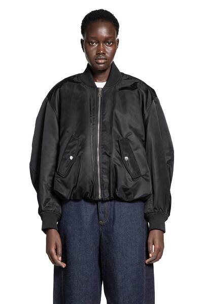  Cropped Cocoon Bomber 
