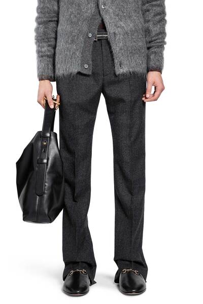  Wool Mouliné Pants 