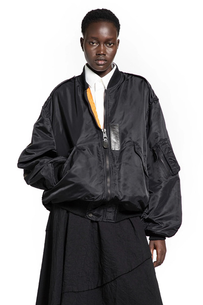  Nylon X Faux Fur Bomber 
