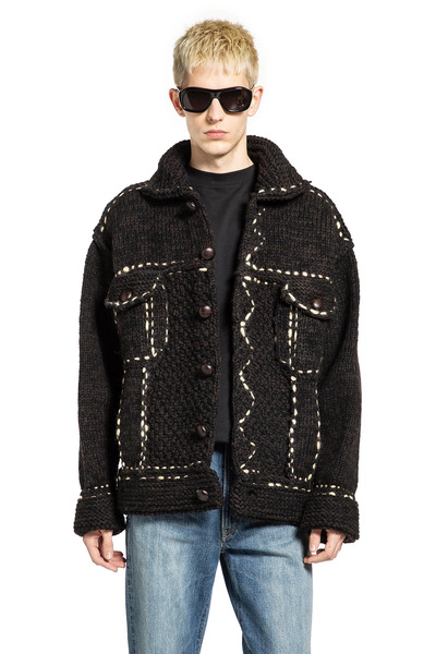  Wool Hand Knit Cowichan G-jacket 