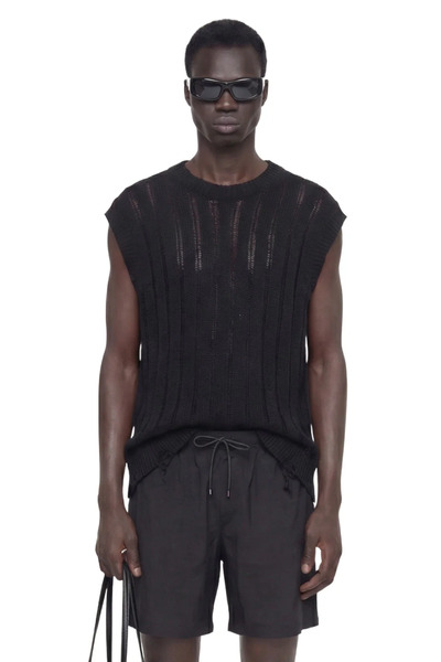  Destroyed Knit Vest 
