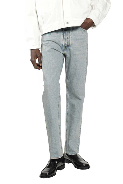  Taped Straight Leg Jeans 