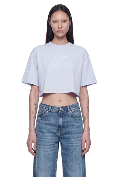  Cropped Logo T-shirt 