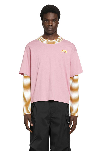  Layered Cotton T-shirt 