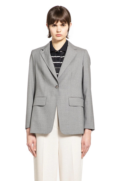  Single-breasted Wollen Cloth Blazer 
