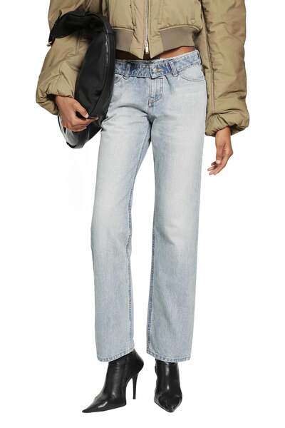  Deconstructed Waist Jeans 
