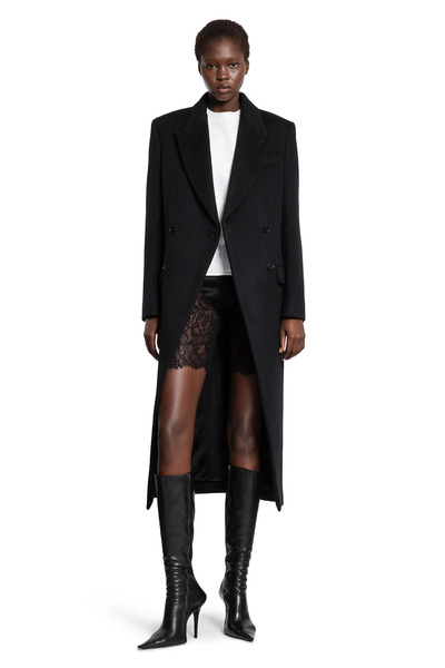  Double-breasted Wool Felt Coat 