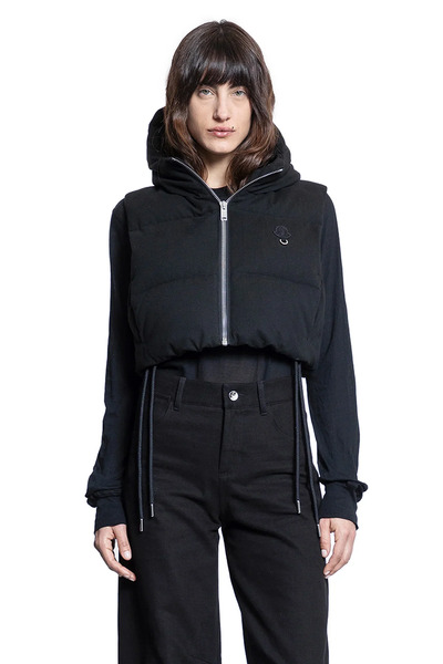  Alexia Cropped Hooded Down Vest 