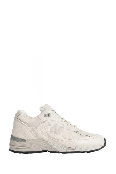  W991v1 Croc Skin Sneakers 