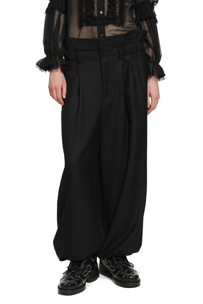  Balloon Pants In Wool 